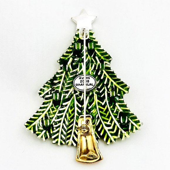 Avon Collectible 2008 Large Christmas Tree Brooch/Pin - Picture 8 of 9
